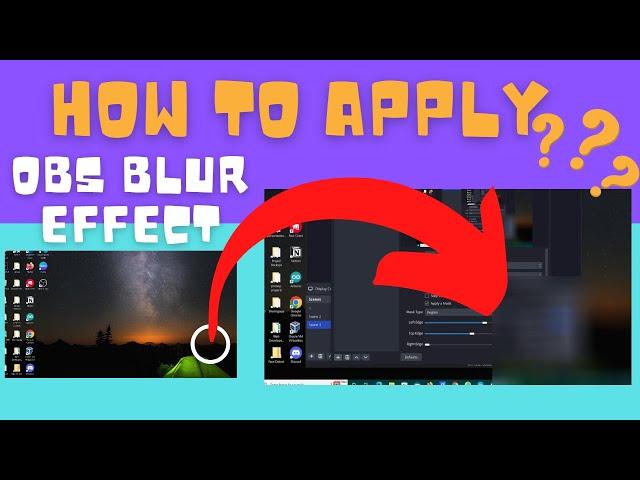 How To Apply Blur Effect In OBS