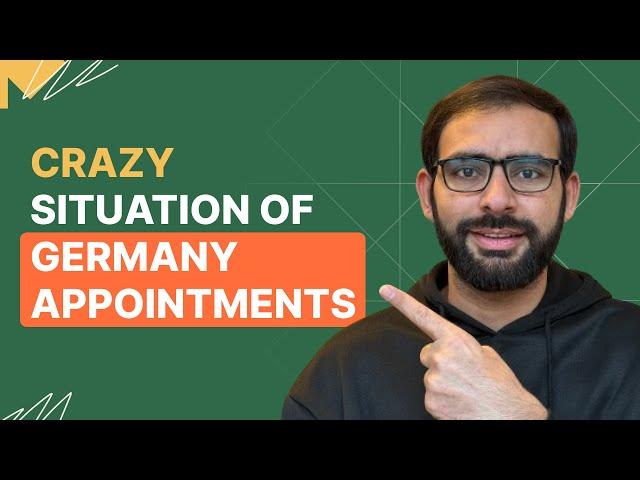 Who will get an appointment at the German Embassy Islamabad and who will NOT!!