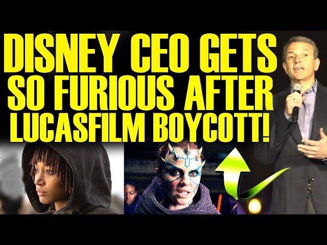 DISNEY CEO MAJOR FREAKOUT AFTER STAR WARS BOYCOTT HITS A WORLD RECORD FOR LUCASFILM!