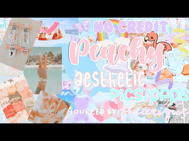 ꒰꒱ FREE PEACHY AESTHETIC PICS/PFPS *no credit* ⋅ʚɞ⋅fleurique ɞ