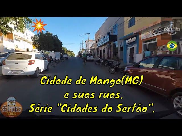 Cidade de Manga(MG) e suas ruas. Série "Cidades do Sertão". - P 686.