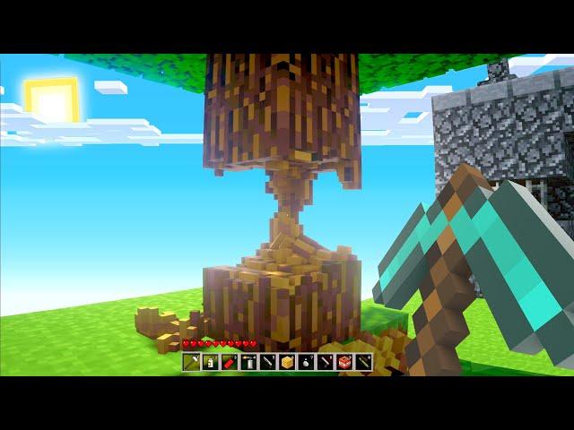 Destroying Minecraft With REALISTIC PHYSICS!