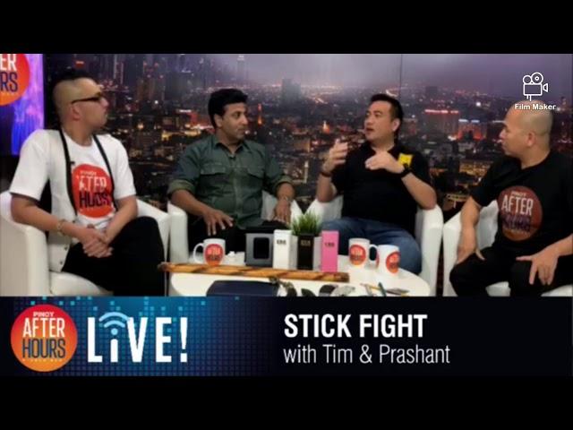 "Stick Fighting" Pinoy After Hour Live interview