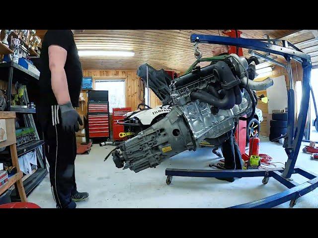 Complete engine overhaul 1jz vvti 800hp in 1minute!