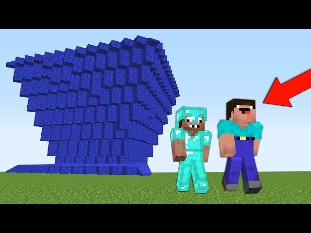 НУБ И ПРО ПРОТИВ ЦУНАМИ ИЗ СИНЕЙ ШЕРСТИ МАЙНКРАФТ КАК ВЫЖИТЬ НУБУ MINECRAFT ТРОЛЛИНГ ЛОВУШКА МУЛЬТИК