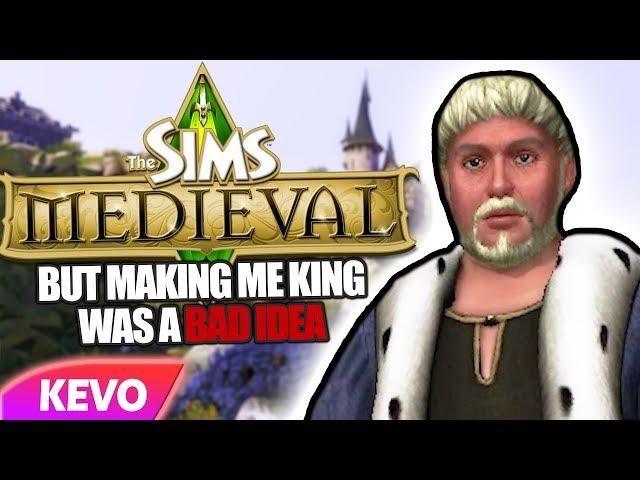 Sims Medieval but making me king was a bad idea