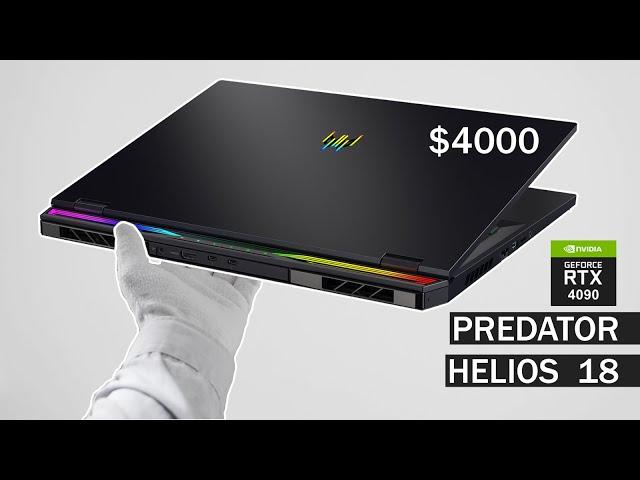 Can This Laptop Replace Desktop Gaming? Acer Predator HELIOS 18 Unboxing