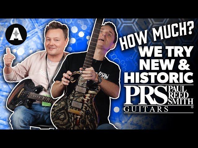 Lee & Pete Play Historic & Unique PRS Guitars & NEW SE Guitars!