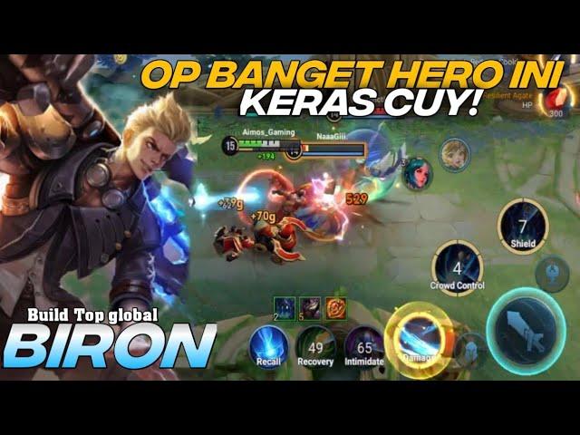 BUSET!! HERO INI KERAS BANGET!! Build Rekomendasi Untuk Biron -Honor Of King