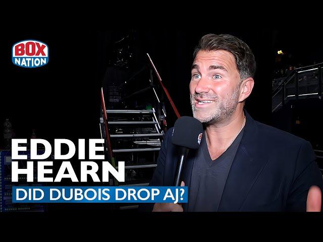 "COMPLETE BOLL*CKS!" - Eddie Hearn On AJ-Dubois Sparring Rumours