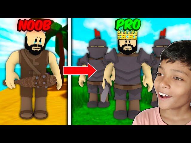 NOOB to PRO in ROBLOX SURVIVAL GAME | ROBLOX