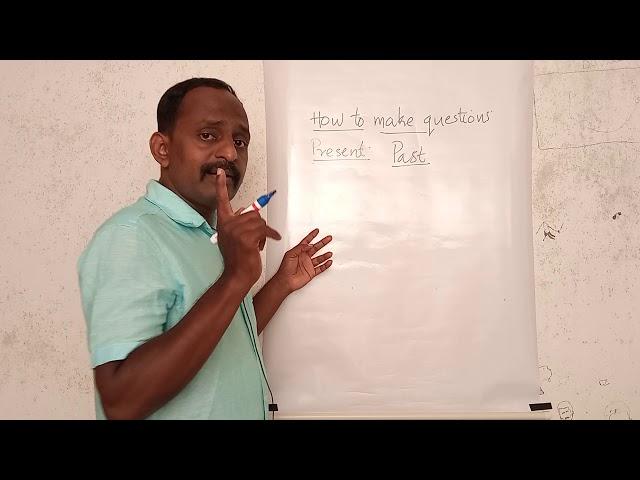 Krishna prasad english class how to make questions.
