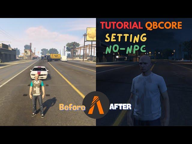 [QBCORE] | Tutorial Setting NPC di Server GTA5 FIVEM Terbaruu!!!