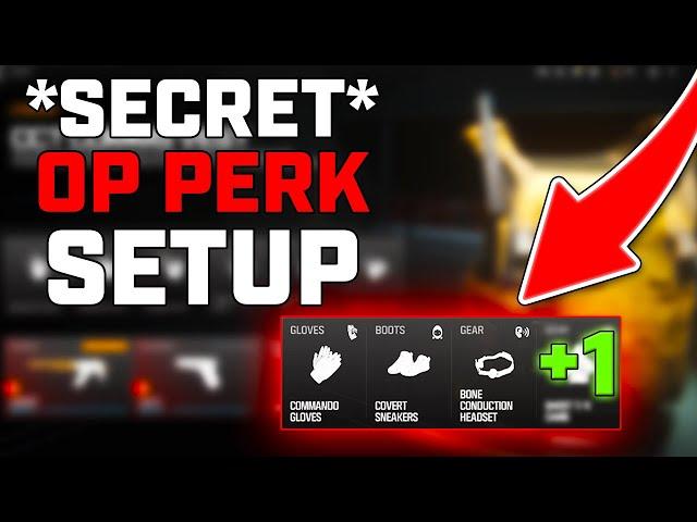 BEST PERK SETUP IN MW3! | SECRET OP PERK LOADOUT! (MWIII)