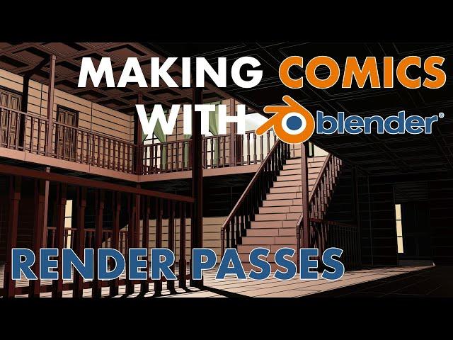 Making Comics with Blender Render Passes