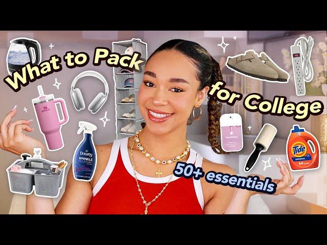 ULTIMATE COLLEGE PACKING LIST  (essentials guide for freshman year dorm + what to bring)