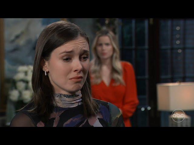 Willow Tries To Blame Michael For Not Exposing the Video Sooner on General Hospital (Dec. 13, 2024)