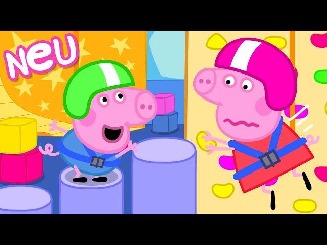 Peppa-Wutz-Geschichten | Die Kletterhalle | Videos für Kinder