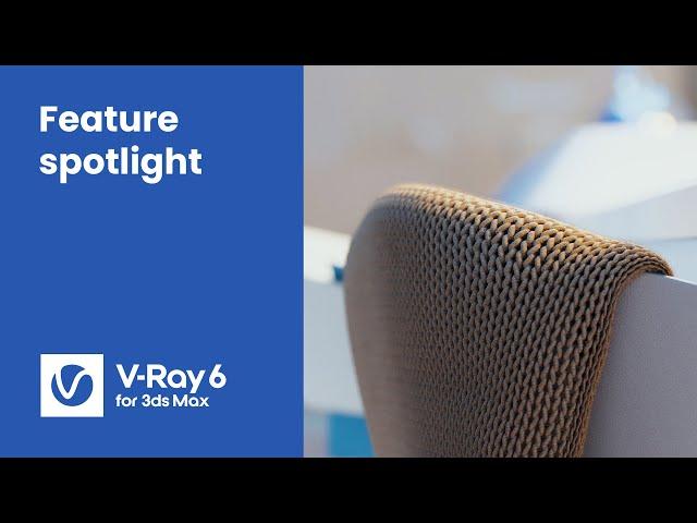 V-Ray for 3ds Max – How to create a realistic fabric with tiled geometry