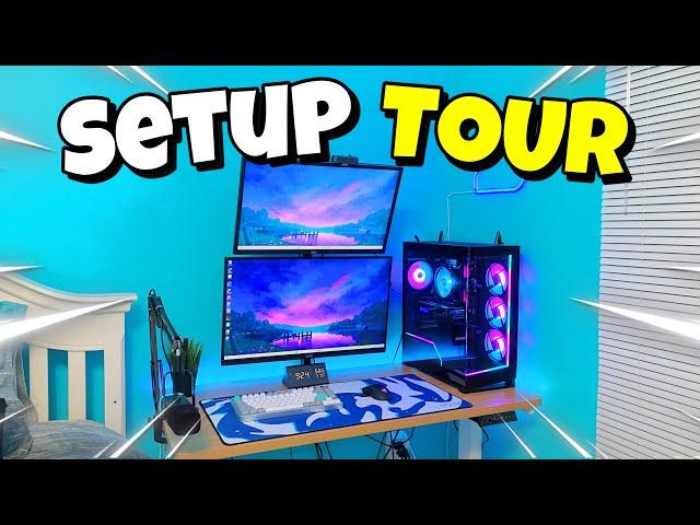 A 16 Year-Old’s DREAM $2,500 Gaming Setup/Room Tour!