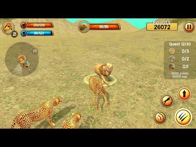 Wild Cheetah Sim 3D Android Gameplay #3