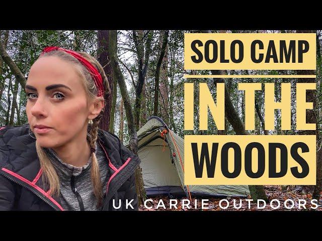 SOLO WILD CAMPING | NORTH YORKSHIRE MOORS CAMP | UK WILD CAMPING