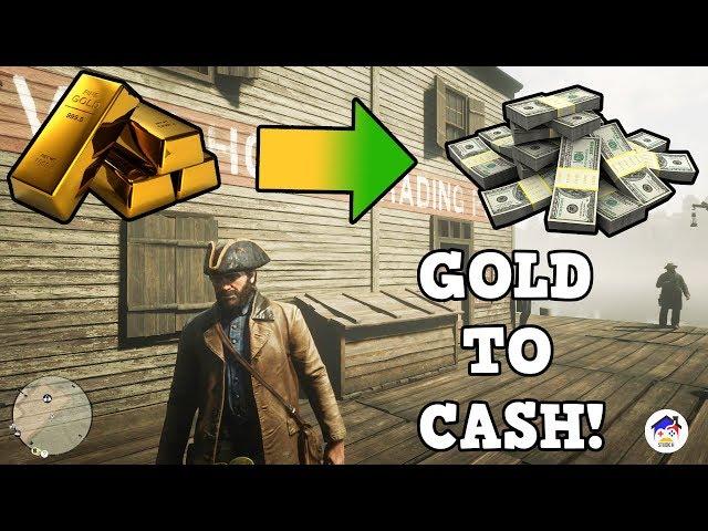 HOW TO SELL GOLD BARS IN RED DEAD REDEMPTION 2 AND ALL FENCE LOCATIONS