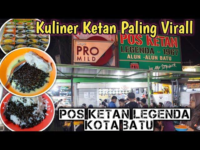 Pos Ketan Legenda Batu || Kuliner Viral dari masa ke masa