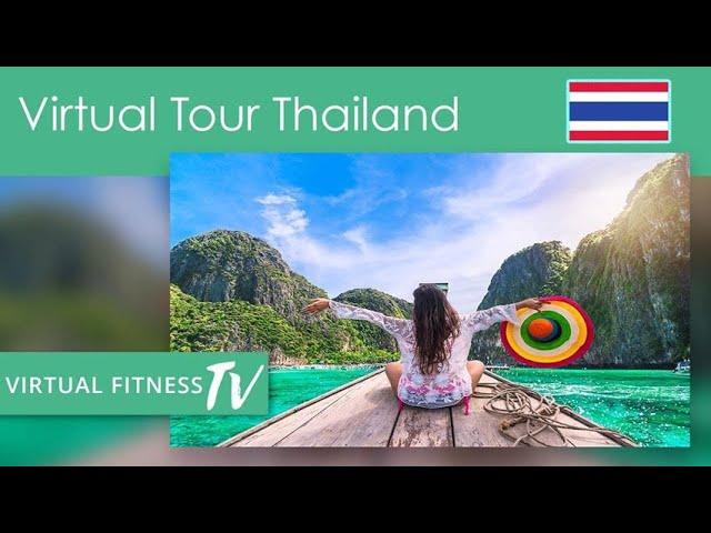 Virtual Walking Tour - The Best of Thailand  - Thailand Scenery of Beaches - Nature - Urban Culture