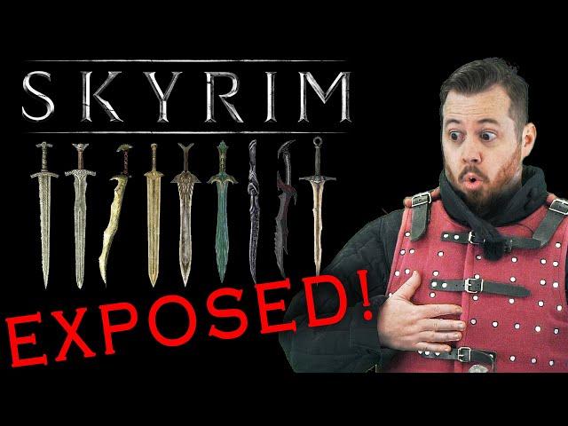 Skyrim weapons EXPOSED!!!