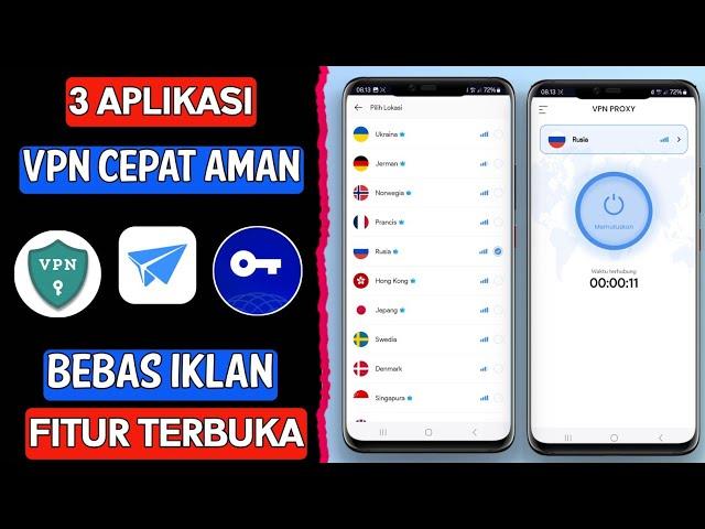 3 Aplikasi VPN Cepat dan Aman Terbaik untuk Android