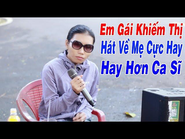 Cảm Động Bật Khóc Khi Em Gái Khiếm Thị Hát Về Mẹ | Đêm Mưa Nhớ Mẹ - Võ Hoàng Lâm I Quỳnh Mai Cover