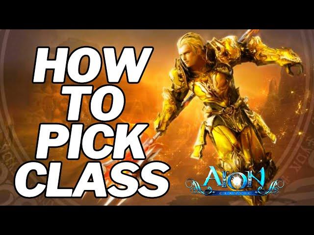 Aion Classic EU HOW TO PICK YOUR CLASS! - Best Classes For You! Beginners Guide 2023