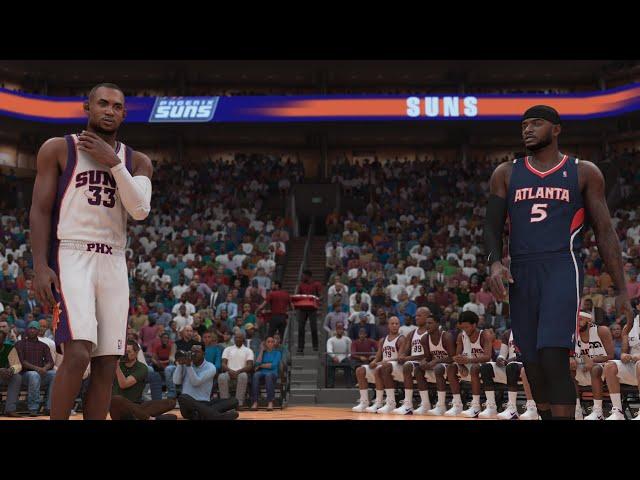 NBA CLASSIC 2010 PHOENIX SUNS vs ATLANTA HAWKS NBA 2K24 GAMEPLAY  PS5 UHD #nba