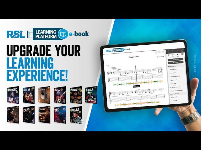 Learning Platform e-books: upgrade your Rockschool learning experience!