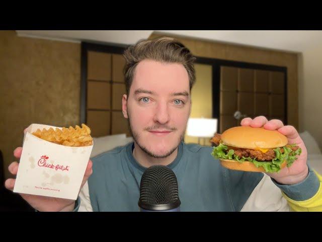 [ASMR] Chick-fil-A Mukbang!