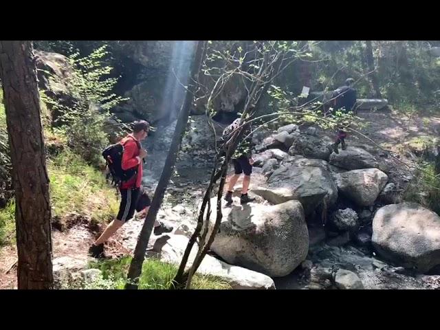 Ferrata fregio e ginestre,ripresa con il drone