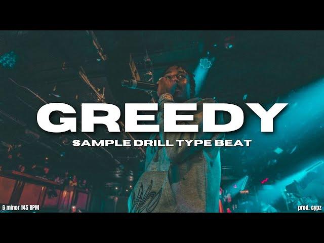 [FREE] Lil Tjay x Central Cee x NY Sample Drill Type Beat 2024 - "GREEDY" | ny drill