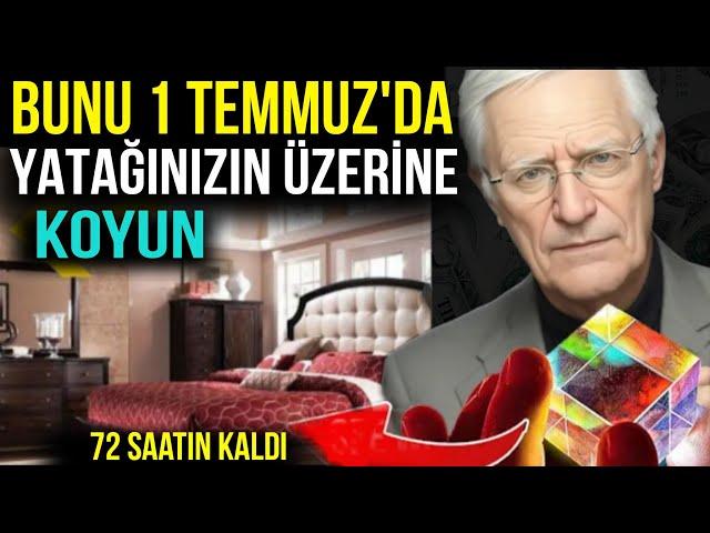 "BUNU 1 TEMMUZ'DA YATAĞINIZIN ÜZERİNE KOYUN ve TÜM YIL BOYUNCA PARA SORUNU YAŞAMAYIN" | Çekim Yasası