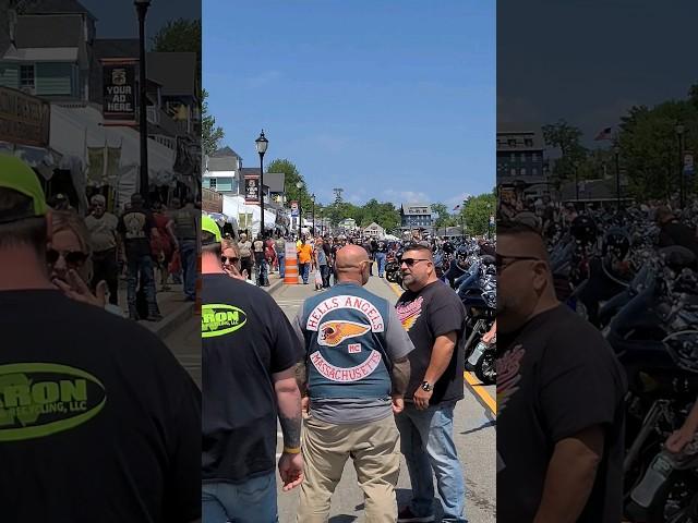 Unique Hells Angels Cut at Laconia Bike Week