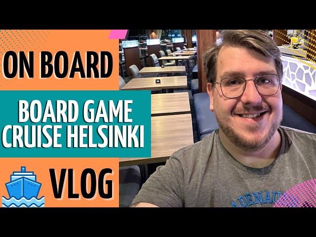 VLOG: Board Game Cruise Helsinki - das "Brettspieldeck" 