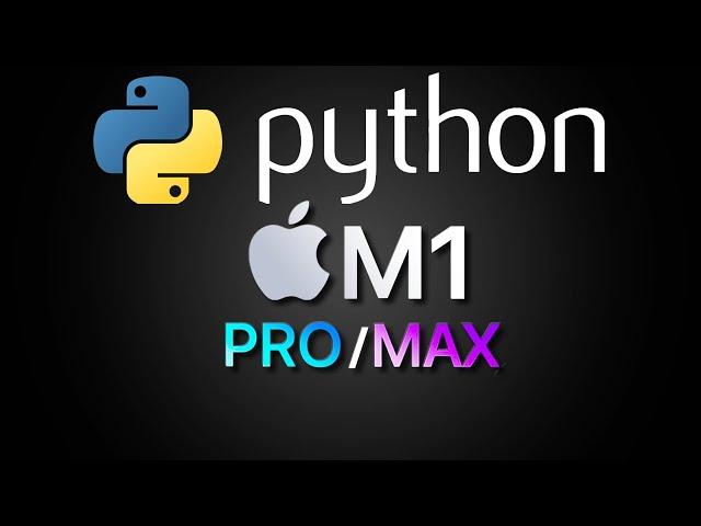 python environment setup on Apple Silicon | M1, M1 Pro/Max with Conda-forge