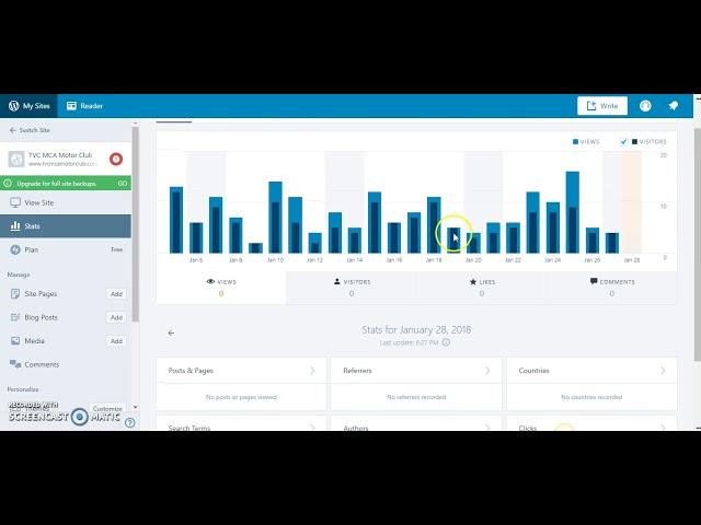 How to See Your Website Traffic Stats on Wordpress Dashboard