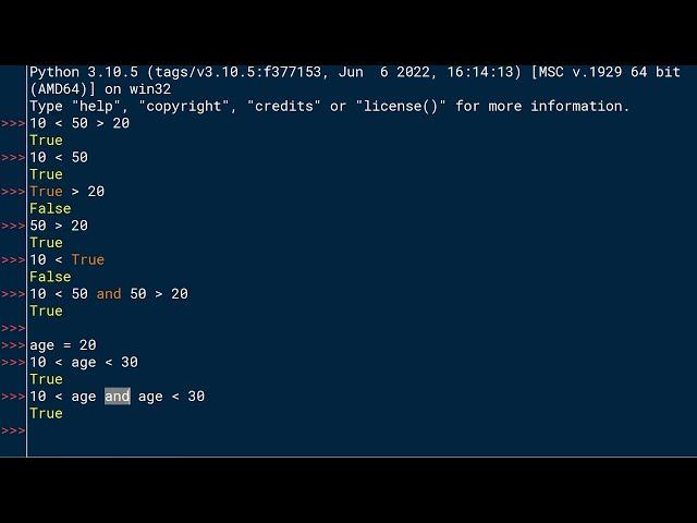 Introduction to Conditional Logic in Python: Python Basics