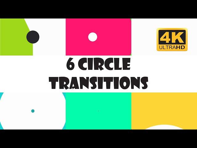 Circle Transitions for YouTube Video - Green Screen Transitions | No Copyright | GreenTube