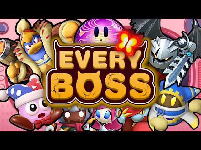 Ranking EVERY Kirby Boss!
