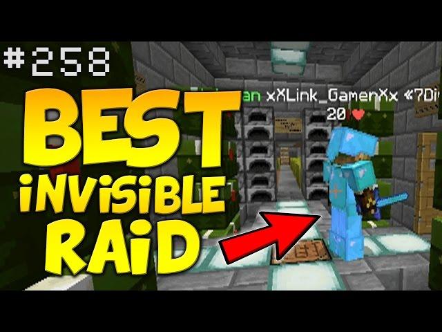 MY BEST INVISIBLE RAID EVER!! | Minecraft FACTIONS #258 (Invisible Factions Raid)