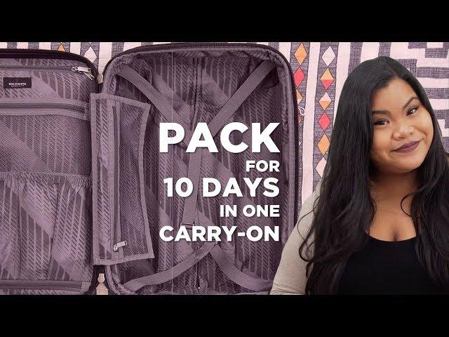 I Packed For 10 Days In 1 Carry-On