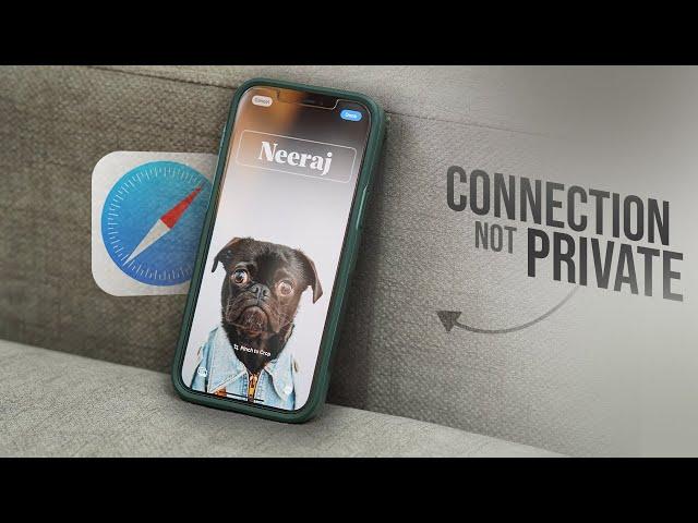 How to Fix This Connection is Not Private on Safari iPhone (tutorial)