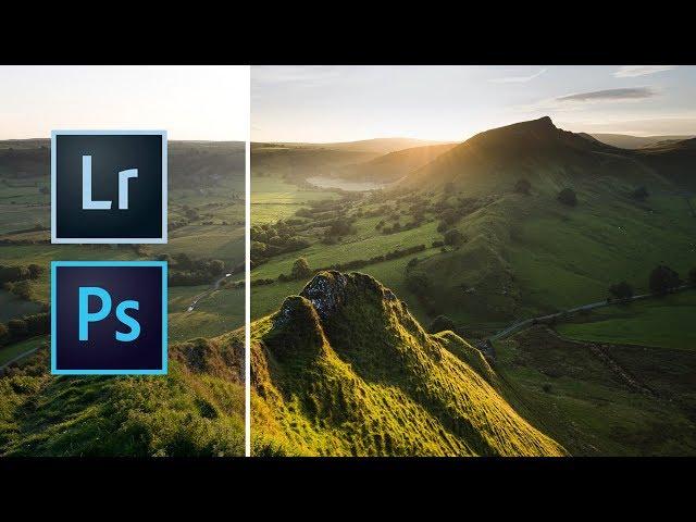How to EASILY blend EXPOSURES in Photoshop and Lightroom for STUNNING landscapes
